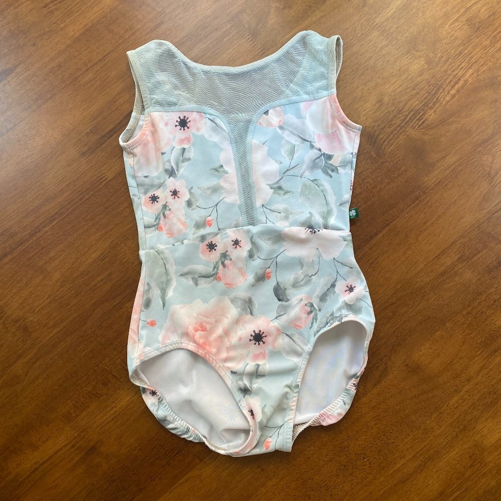 LuckyLeo blue leotard size small